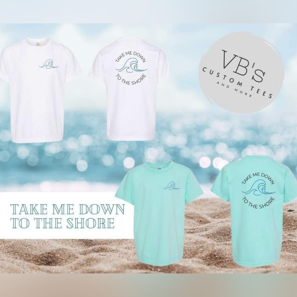 Take me down to the shore tee